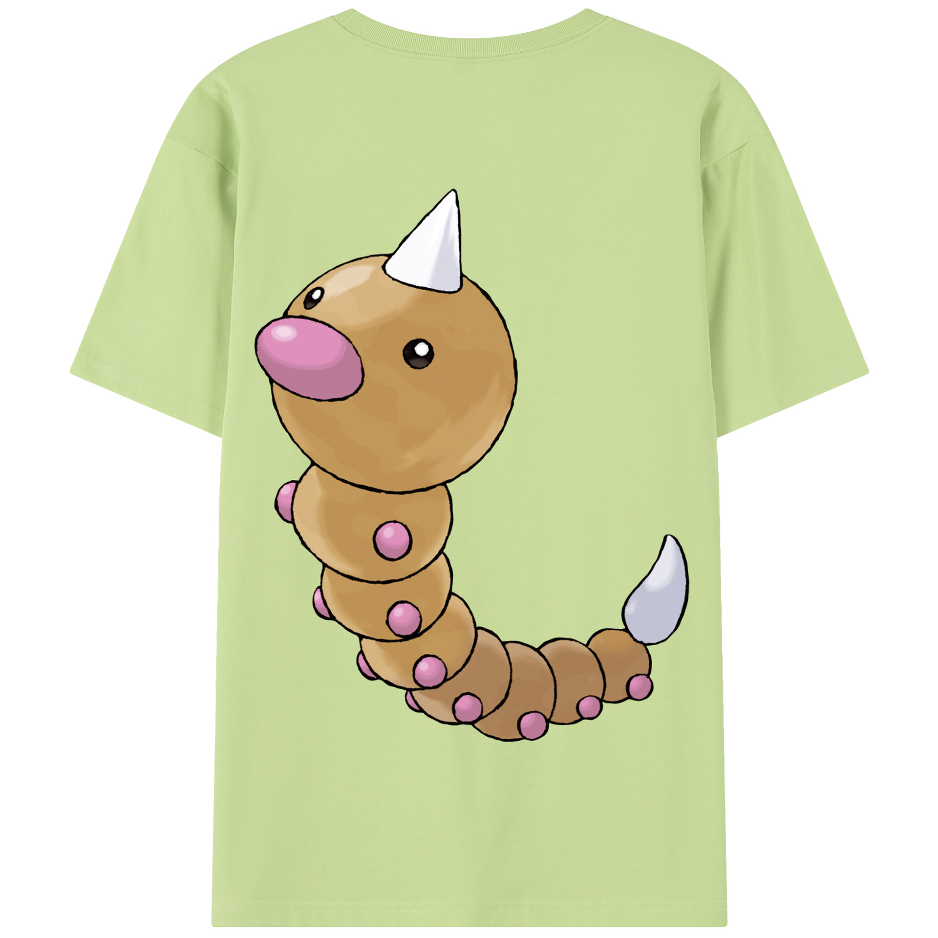 （画像用） ポケットモンスター Pokémon 綿100％半袖Tシャツ（背面プリント）